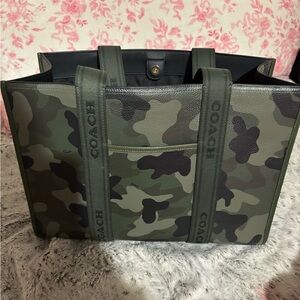 Coach Camo Tote Bag